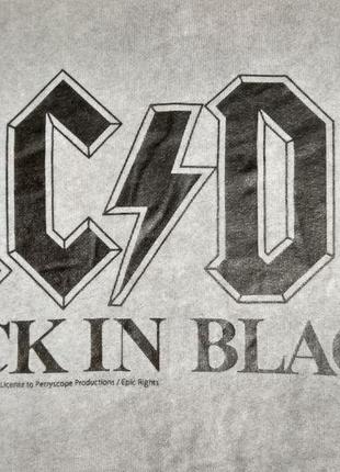 Кофта ac/dc "back in black" 2016 3