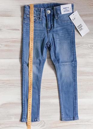 Стрейчевые узкие джинсы h&m3 фото