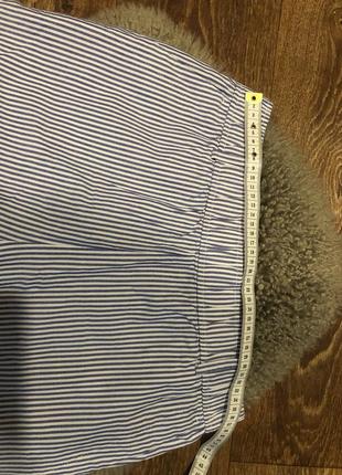 Шикарные коттоновые укорочённые штаны zara4 фото