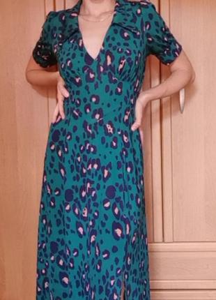 Платье asos леопардовий звериный принт1 фото