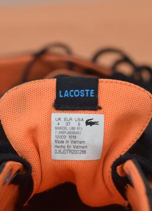 Черные женские кеды, кроссовки lacoste, 37 размер. оригинал3 фото