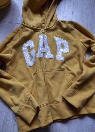 Толстовка gap 12 років з начосом кофта з капюшоном капюшонка2 фото