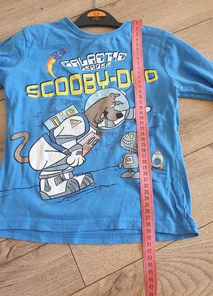 Классный реглан с любимым героям scooby doo 4