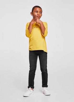 Джинсы р.128 mango, 7-8 лет,оригинал, узкие, слим серые slim черные2 фото