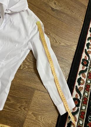 Сорочка біла блуза блузка 36/1406 фото