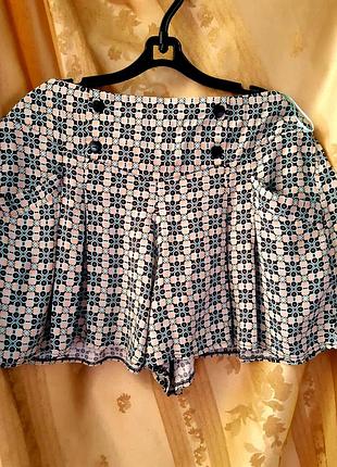 Спідниця - шорти, міні з кишенями.100% віскоза./be bea/англія