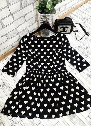 Платье в сердечко🖤🤍