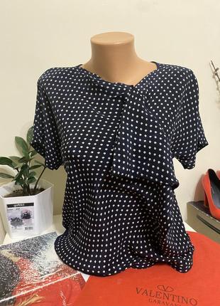 Шовкова блузка max mara m, s можна блуза