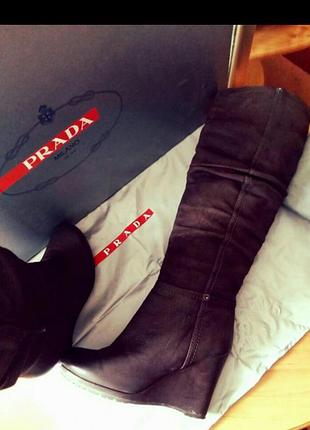 Сапожки prada