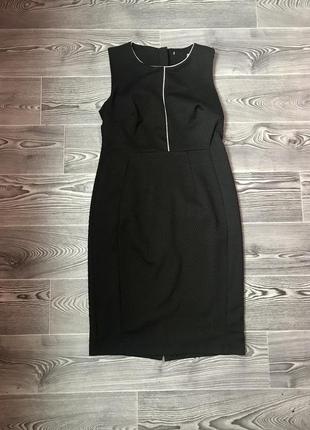 Фактурное строгое платье 👗 6