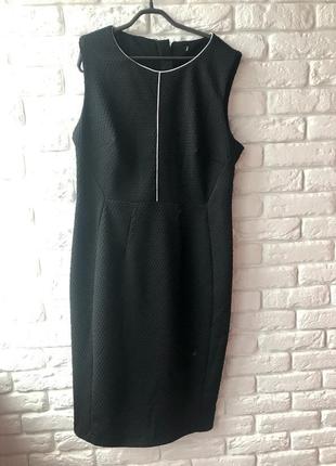 Фактурное строгое платье 👗 8