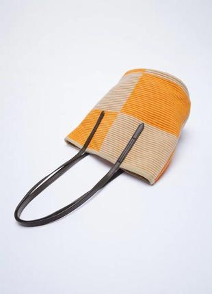 Стильна сумка zara 6