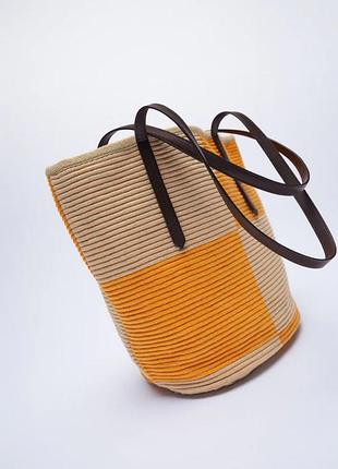Стильна сумка zara 5