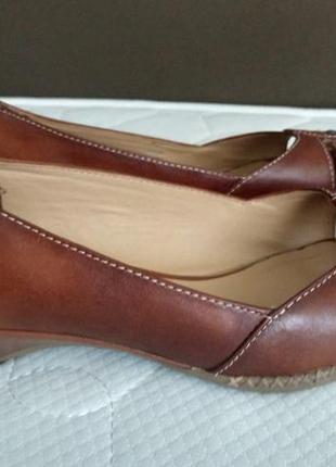 Летние туфли английского бренда footglove wider fit, размер 385 фото