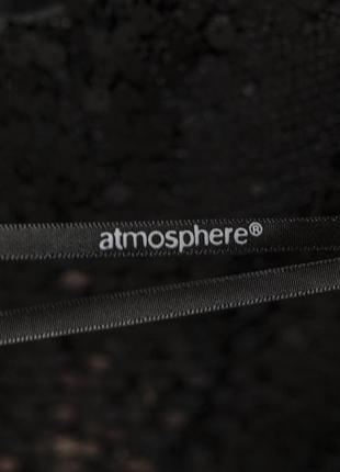 Нарядное черное платье с пайетками неопрен atmosphere3 фото