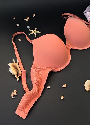 Бюстгальтер гладкий the t-shirt lightly lined demi bra victoria's secret 🇺🇸оригінал🇺🇸