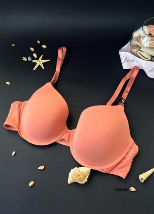 Бюстгальтер гладкий the t-shirt lightly lined demi bra victoria's secret 🇺🇸оригинал🇺🇸2 фото