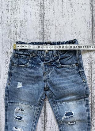 Крутые джинсы штаны брюки next 3-4 года4 фото