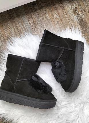 Зимние сапоги ботинки угги ugg натуральные