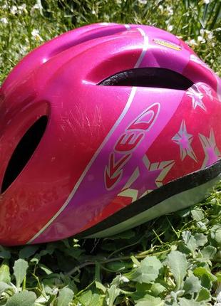 Велосипедный шлем ked im-tec с мигалкой германия
размер м , объем головы 51-57