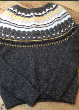 Джемпер свитер шерсть альпака англия gap