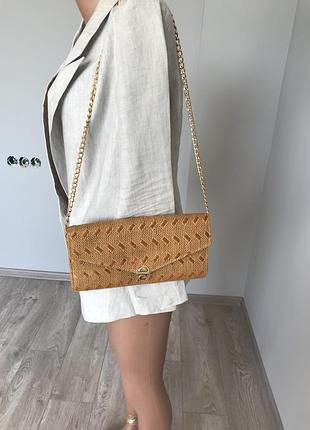 Сумочка клач із мішковини 6