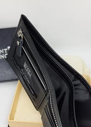 Мужской кожаный кошелек. чоловічий шкіряний гаманець7 фото