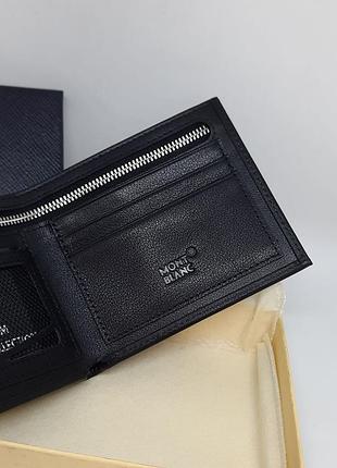 Мужской кожаный кошелек. чоловічий шкіряний гаманець6 фото