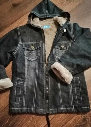 Ветровка джинсовая