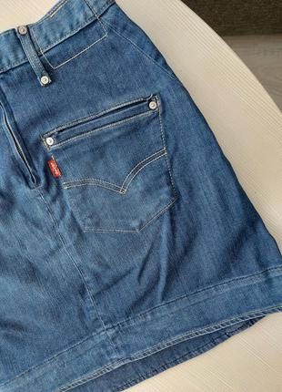 Спідниця levis спідниця джинсова 5