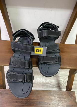 Мужские кожаные сандалии caterpillar с безупречной амортизацией каждого шага