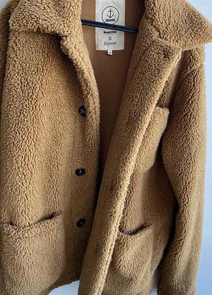 Плюшева Шубка коричнева