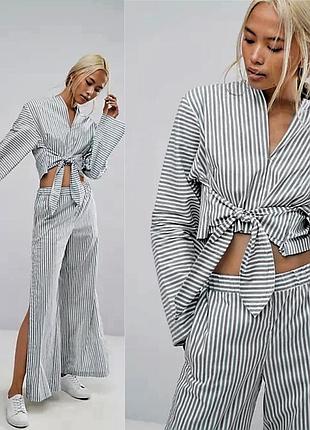 Кроп топ длинный рукав house of sunny