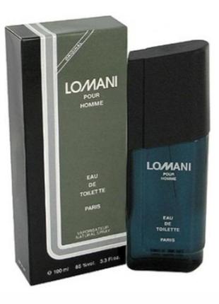 Lomani pour homme lomani для чоловіків 100мл