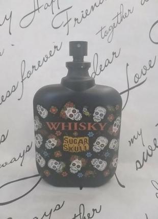 Туалетная вода мужская whisky sugar skull 100ml тестер1 фото