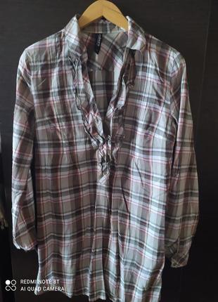 Туника в клетку