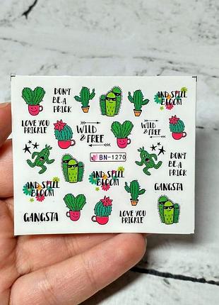 Слайдеры для ногтей, наклейки для маникюра