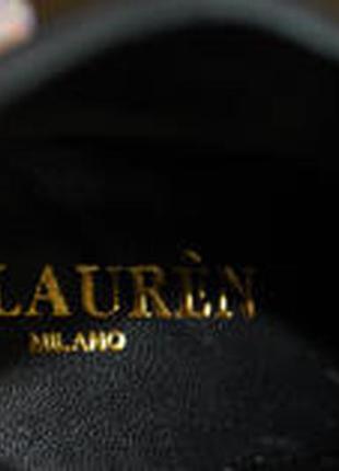 Модные кожаные полусапожки фирмы lauren3 фото