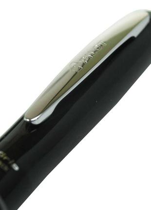 Pilot dr. grip full black ballpoint pen 0.5 mm blue accents шариковая ручка япония3 фото