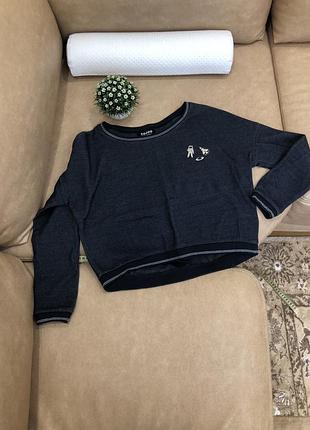 Хлопковый  свитшот cropp