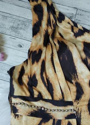 Летнее длинное платье леопардовое lucas&emma3 фото