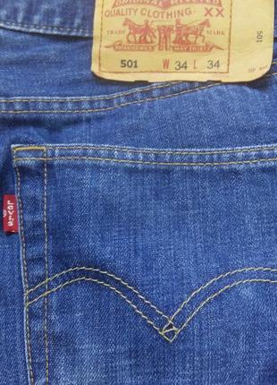 Бестселер! джинси levis 501 розмір w 34 l 323 фото