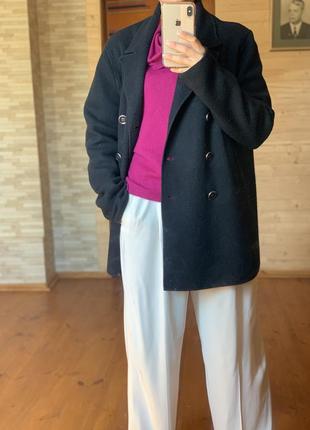 Emporio armani двубортное пальто оригинал
