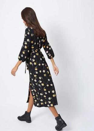 Трендові плаття-халат на запах george (розмір 10-12)6 фото