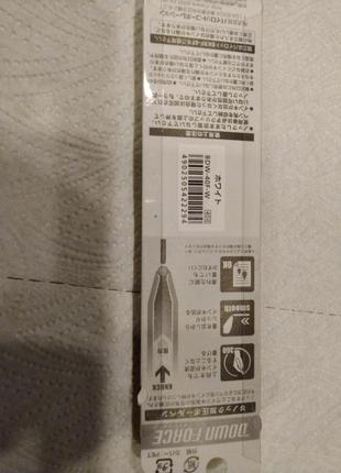 Pilot down force ballpoint pen white body шариковая ручка япония9 фото