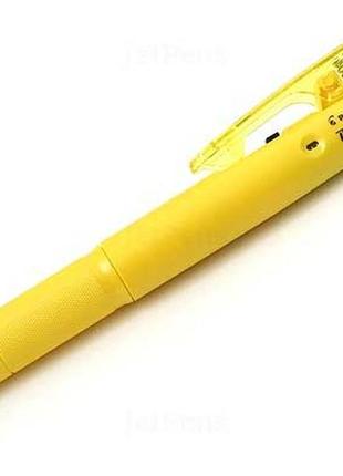 Pilot down force ballpoint pen yellow body кулькова ручка японія