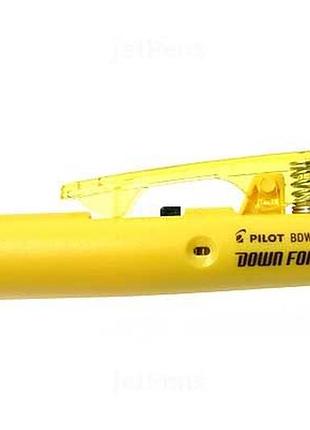 Pilot down force ballpoint pen yellow body шариковая ручка япония