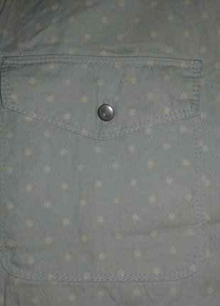Стильная легкая джинсовая рубашка блуза pescara, размер xxl/16.4 фото