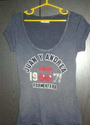 Классная футболка, размер s-m.