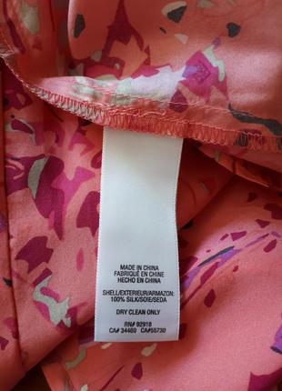 Трендовая шелковая майка оригинал juicy couture (размер 36)6 фото